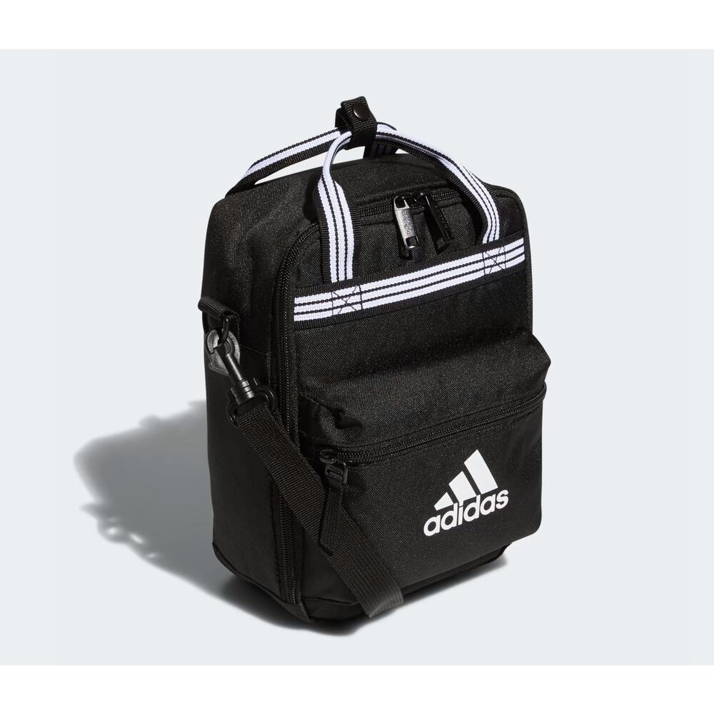 ADIDAS Squad Lunch Bag Black NWT - Picture 3 of 6